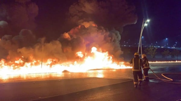 زوجة تقوم بإشعال النيران في الشقة وحرق زوجها حتى الموت